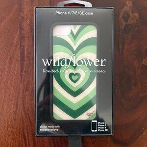 Wildflower Case Green Moon Latte Love - iPhone 6/7/8/SE